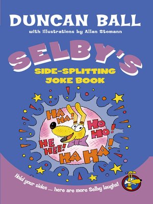cover image of Selby's Side-Splitting Joke Book